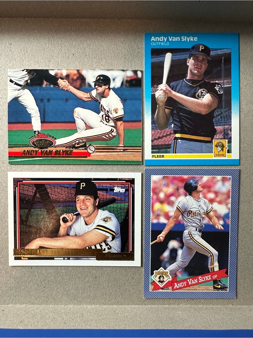 Barry Bonds/Bonilla/Van Slyke/Drabek Pirates lot of 20 - Picture 10 of 15